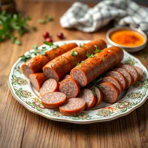 Homemade Kazylyk - Meat Sausage Recipe